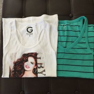 G by Guess Tank top and GAP Tank Top bundles
